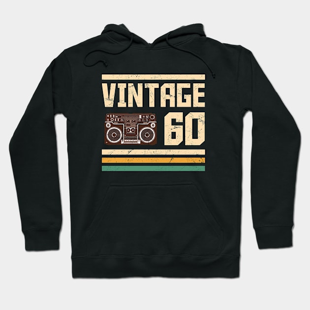 Vintage 1960  62 years old Hoodie by hoopoe